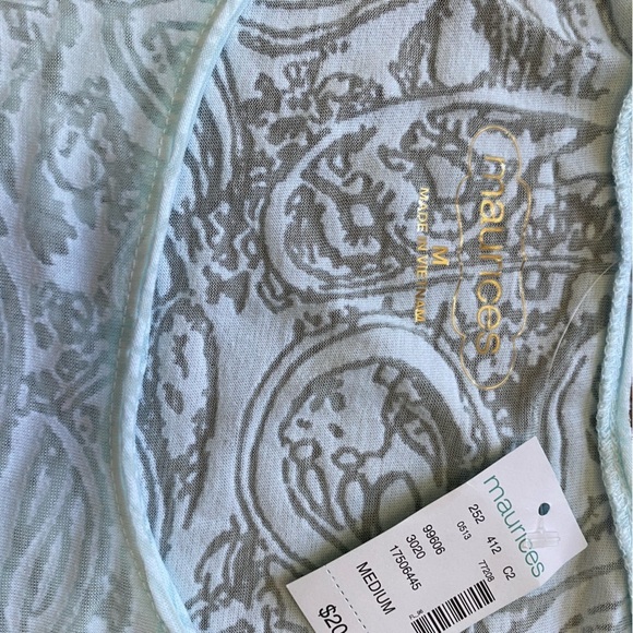 NWT Maurices M Blue Teal ombre - Picture 8 of 9